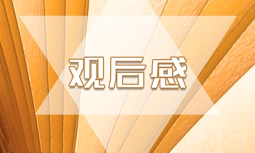 红领巾的观后感 红领巾的观后感